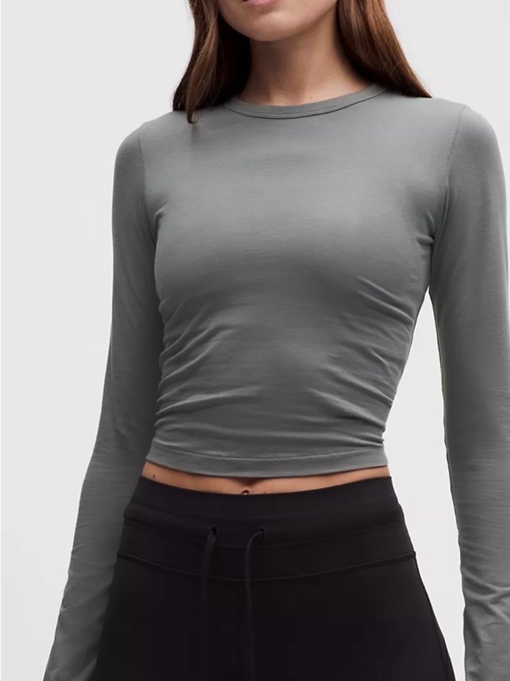 Lululemon cotton tee long sleeve size 6